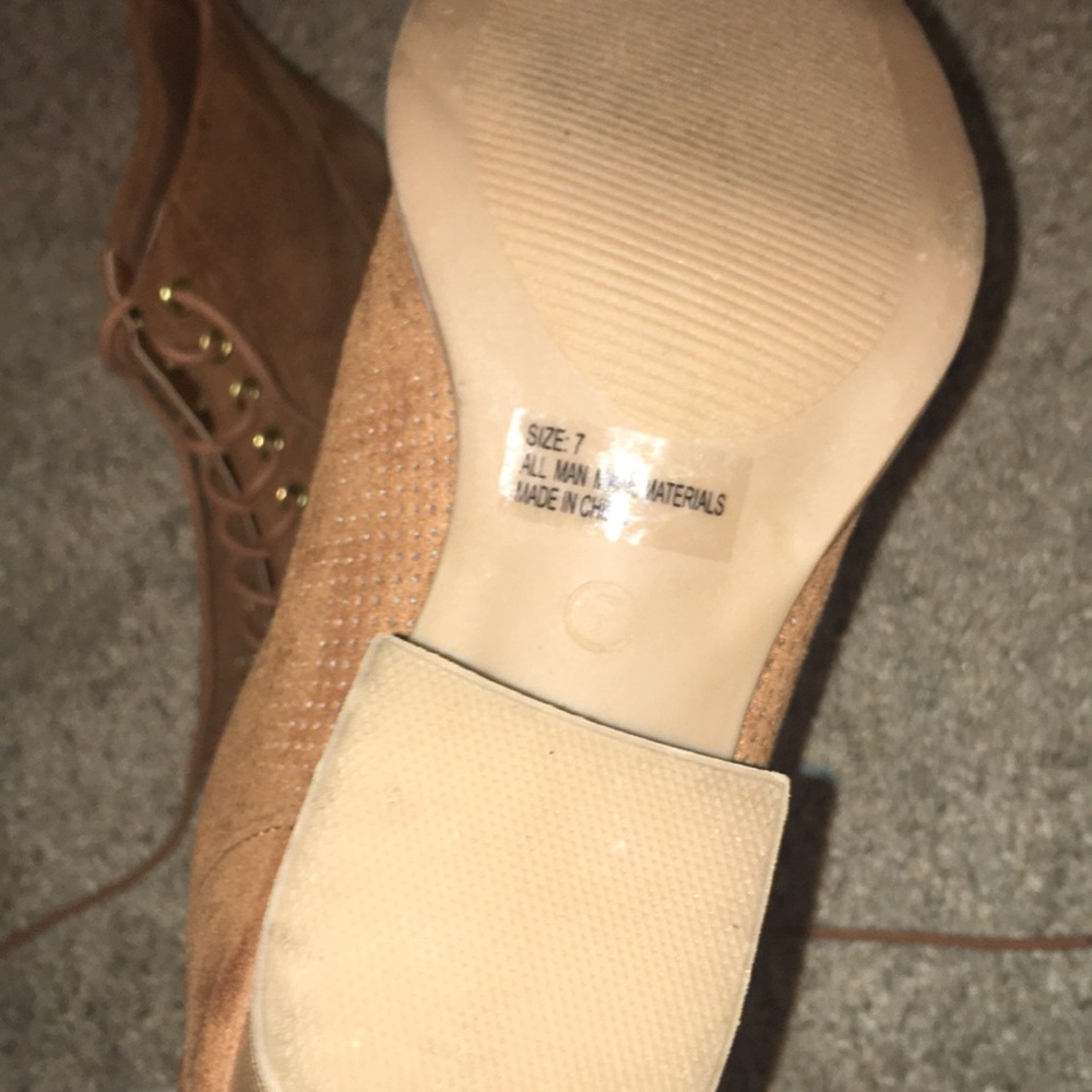 Open Toe Booties - Picture 5 of 5